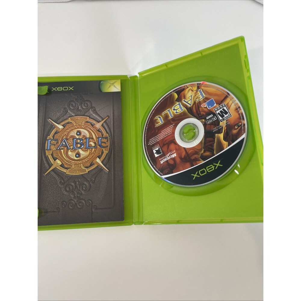 Fable Microsoft Xbox Complete In Box With Manual CIB - Picture 3 of 4
